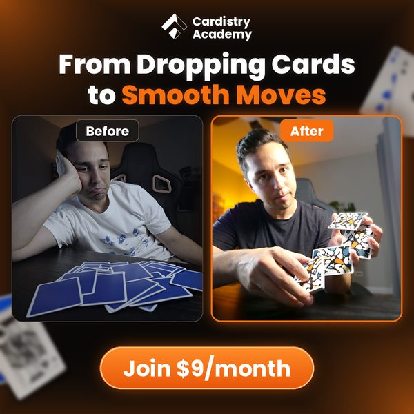 Ad: From dropping cards to smooth moves, with before and after photos