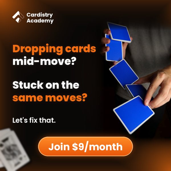 Ad: Dropping cards mid-move? Stuck on the same moves? Let's fix that.